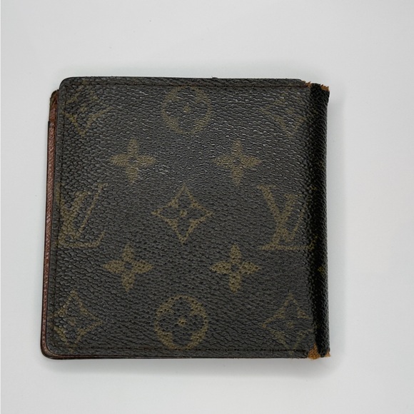 Louis Vuitton Vintage Slim Marco Bi-Fold Wallet | Brown Monogram | Mens | Used | - Picture 2 of 16